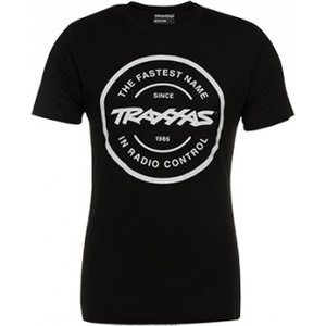 Traxxas 1360-2XL T-Shirt Black Circle Traxxas-logo XXL