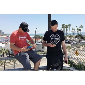 Traxxas 1360-2XL T-Shirt Black Circle Traxxas-logo XXL