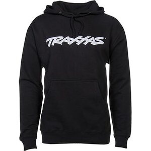 Traxxas 1370-S Hoodie Black Traxxas-logo S
