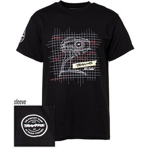 Traxxas 1375-M T-shirt Black Traxxas-Take Control M