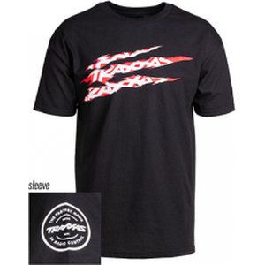 Traxxas 1376-L T-shirt Black Traxxas-logo Slash L