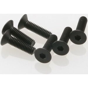 Traxxas 2546 Screws M4x15mm Countersunk Hex Socket (6)