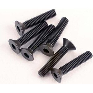 Traxxas 2553 Screws M3x15mm Countersunk Hex Socket (6)