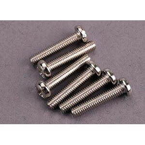 Traxxas 2563 Screws M3x15mm Roundhead (6)