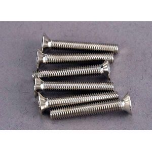 Traxxas 2590 Screws M3x20mm Countersunk (6)