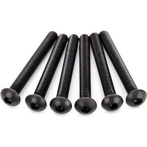 Traxxas 2598X Screws M4x30 Button-head Hex Socket (6)