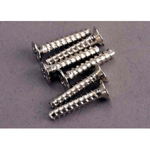 Traxxas 2649 Screws 3x15mm Self-tapping Countersunk (6)