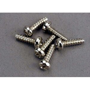 Traxxas 2675 Screws 3x10mm Self-tapping (6)