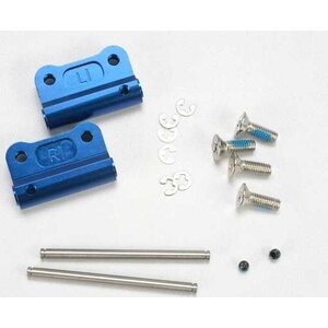 Traxxas 2798X Suspension Arm Mount Aluminium Rear 1-Degree (Pair)