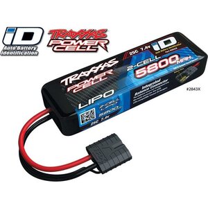 Traxxas 2843X Li-Po Battery 2S 7,4V 5800mAh 25C iD-connector