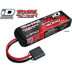 Traxxas 2849X Li-Po Battery 3S 11,1V 4000mAh 25C iD-connector