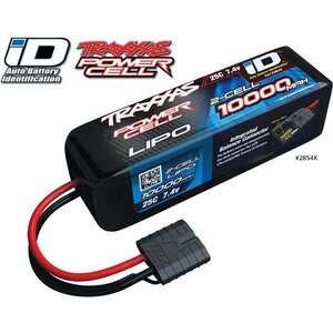Traxxas 2854X Li-Po Battery 2S 7.4V 10000mAh 25C iD-connector
