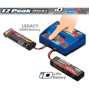 Traxxas 2972GX EZ-Peak Dual 8A NiMH/LiPo Charger Auto ID