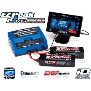 Traxxas 2973G EZ-Peak Live Dual 26A NiMH/LiPo Charger Auto iD