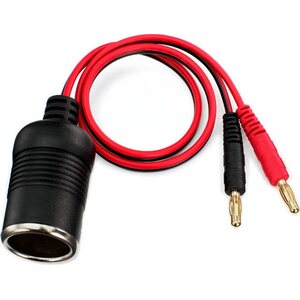 Traxxas 2980 12v Adapter female to Banana plugs