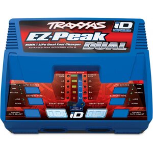Traxxas 2990GX Charger EZ-Peak Dual 8A and 2 x 3S 5000mAh Battery Combo