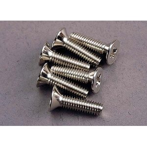 Traxxas 3167 Screws M4x15mm Countersunk (6)