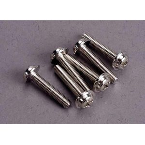 Traxxas 3187 Screws M3x15mm Washerhead (6)