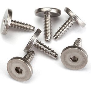 Traxxas 3233 Screws 2.6x8mm Self-tapping Flathead Hex Socket (6)