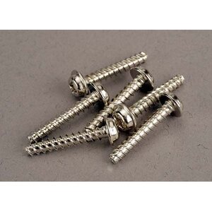 Traxxas 3289 Screws 3x18mm Self-tapping Washerhead (6)