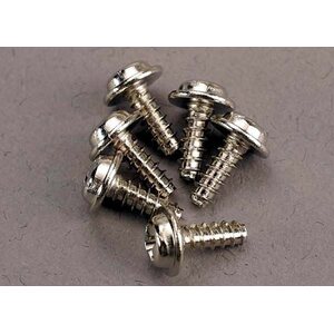Traxxas 3290 Screws 3x8mm Self-tapping Washerhead (6)