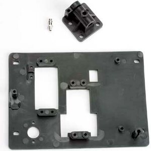 Traxxas 3515 Radio Tray / Drive Shaft Mount / Pressure Fitting Nitro Vee