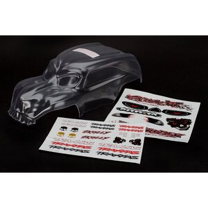 Traxxas 3633 Body Skully Clear
