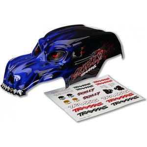 Traxxas 3633X Body Skully Blue