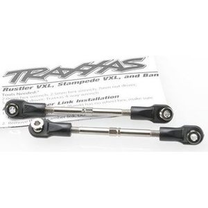 Traxxas 3745 Turnbuckle Toe Link Complete 78mm Steel (2)