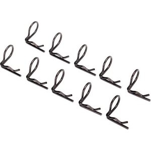 Traxxas 3935A Body Clips Angled Black (10)