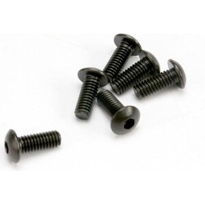 Traxxas 3936 Screws M4x10mm Button-head Hex Socket (6)