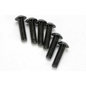 Traxxas 3938 Screws M4x14mm Button-head Hex Socket (6)