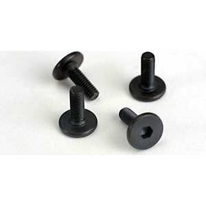 Traxxas 4859 Screws M3X10mm Flat-head Hex Socket (6)