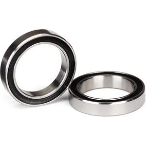 Traxxas 5102A Ball Bearings 15x21x4mm Black Rubber Seal (2)