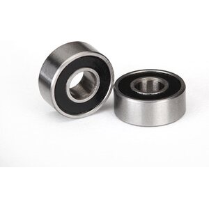 Traxxas 5104A Ball Bearing 4x10x4mm Black Rubber Seal (2)