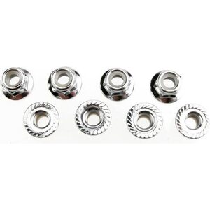 Traxxas 5147X Lock Nut Flanged M5 Steel (8)