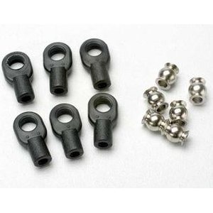 Traxxas 5349 Rod Ends Small with Hollow Balls (6)
