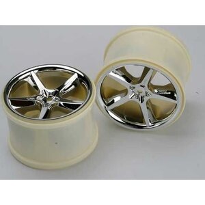 Traxxas 5372 Wheelsemini Chrome (14mm) 3.8" (2)