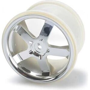 Traxxas 5373 Wheels Hurricane Chrome (14mm) 3.8" (2)