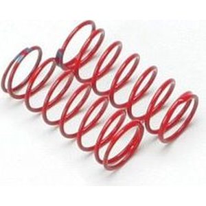 Traxxas 5434A Shock SpringsTR Red (1.6 Rate Blue) (2)