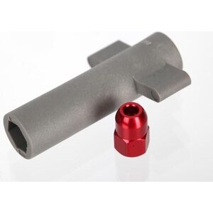 Traxxas 5526R Antenna Crimp Nut Red