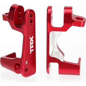 Traxxas 6832R Caster Blocks Alu Red L+R (2)