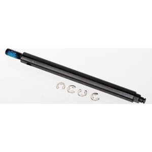 Traxxas 6945 AXLE SHAFT, STEEL/E-CLIPS