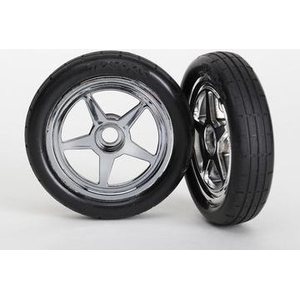 Traxxas 6975 Tires & Wheels Front Funny Car (2)