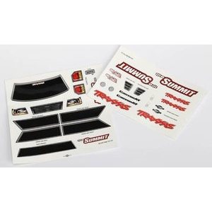 Traxxas 7214 Decal Sheets 1/16 Summit