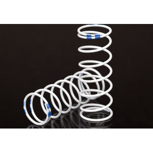 Traxxas 7449  Spring, shock, white (GTR xx-long) (1.004 rate blue) (1 pair)