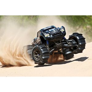 Traxxas 7773 Tires & Wheels Paddle/X-Maxx Black (2)