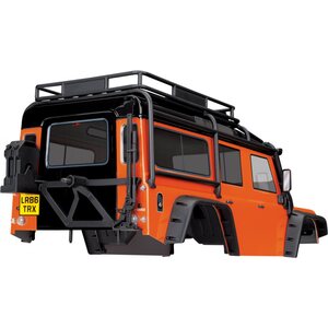 Traxxas 8011A Body Land Rover Defender Orange Complete