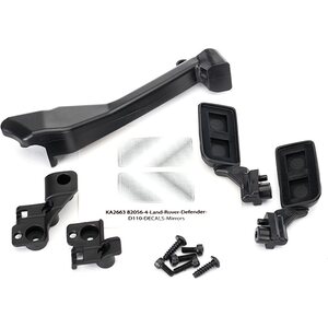 Traxxas 8020 Mirrors and Snorkel Land Rover Defender