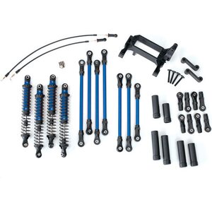 Traxxas 8140X Long Arm Lift Kit TRX-4 Blue Complete